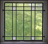 Leaded Glass Garden Window