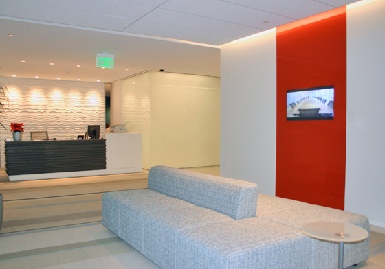Corporate Lobby Feature Wall