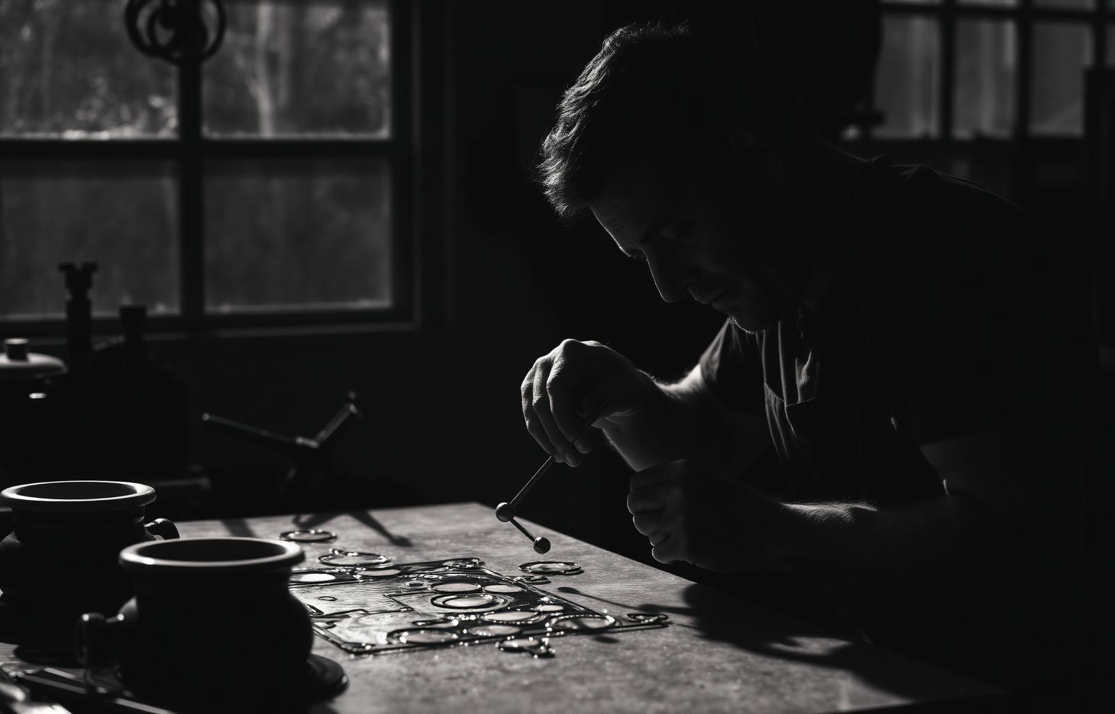 Artisan at work